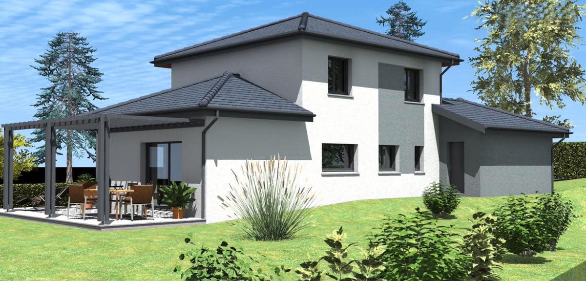 Maison neuve 5 pièces de 112 m² avec 27 m² de garage